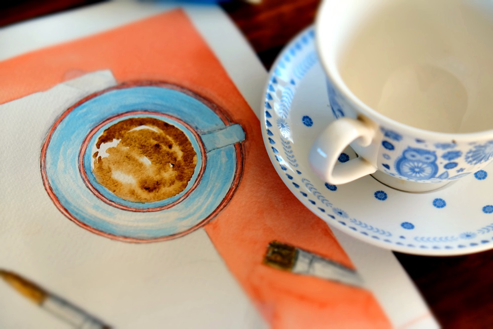 "Procrastination" Original artwork by Lisa Saul