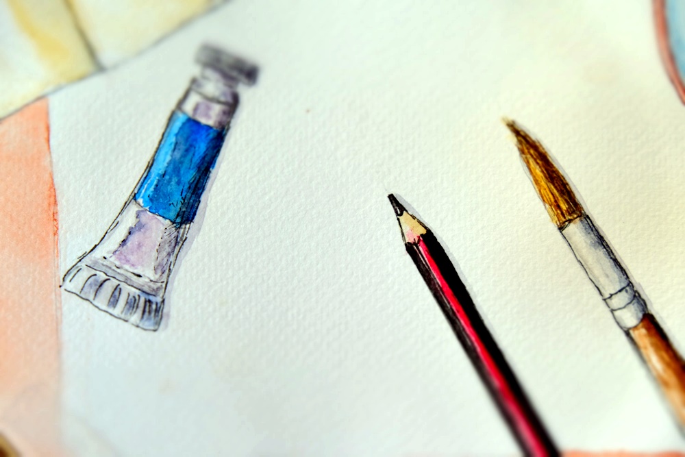 "Procrastination" Original artwork by Lisa Saul