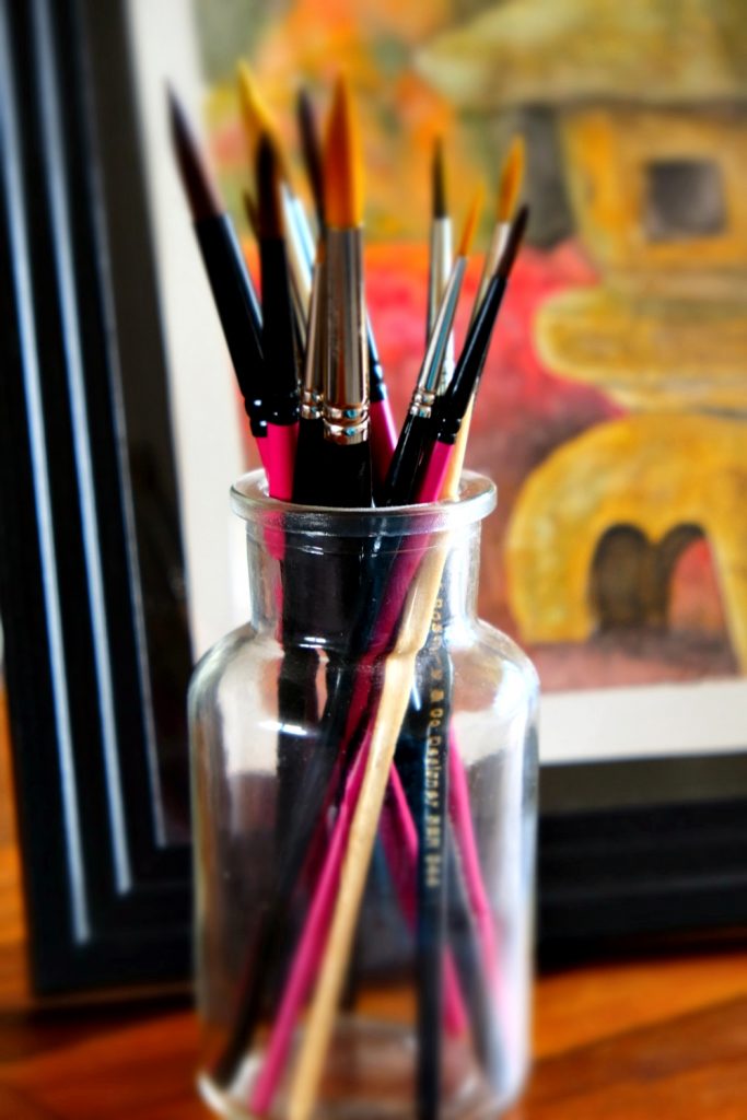 "Japanese Lantern" -Original Artwork by Lisa Saul