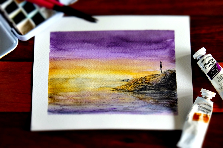 "Rising Hope" Original artwork by Lisa Saul