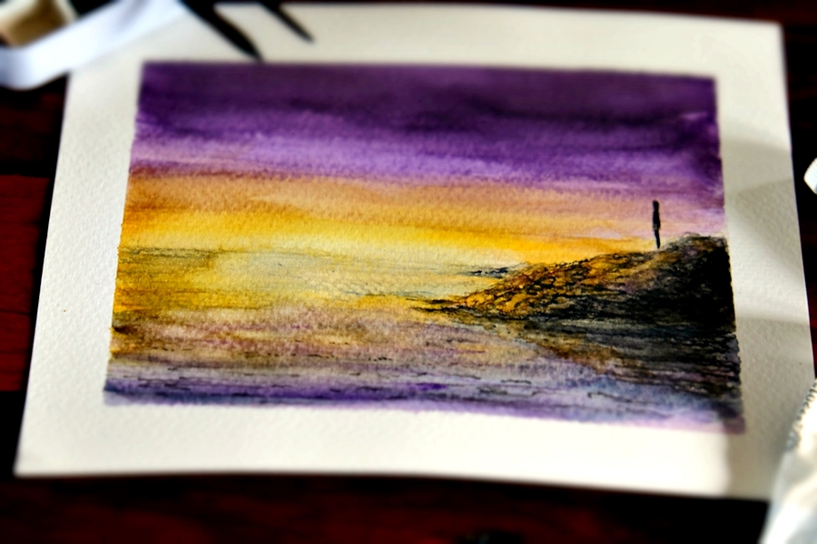 "Rising Hope" Original artwork by Lisa Saul