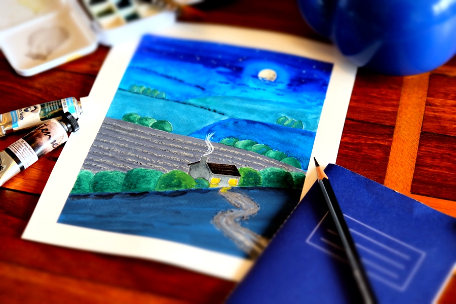 Original art by Lisa Saul