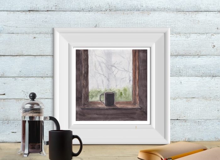 Art Print: “Misty Morning Window”