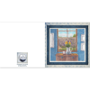 "Walled Garden Window": 10 Folded Cards (white envelopes) - Image 4
