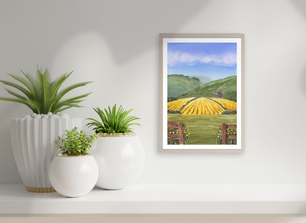 FRAMED Art Print: 