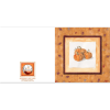 "Autumn Pumpkins" v2: 10 Folded Cards (white envelopes) - Image 4