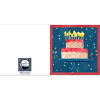 "Whimsical Birthday Cake" (US & CA): 10 Folded Cards (white envelopes) - Image 4
