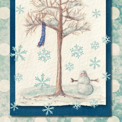 Snowman Gift Tag v1