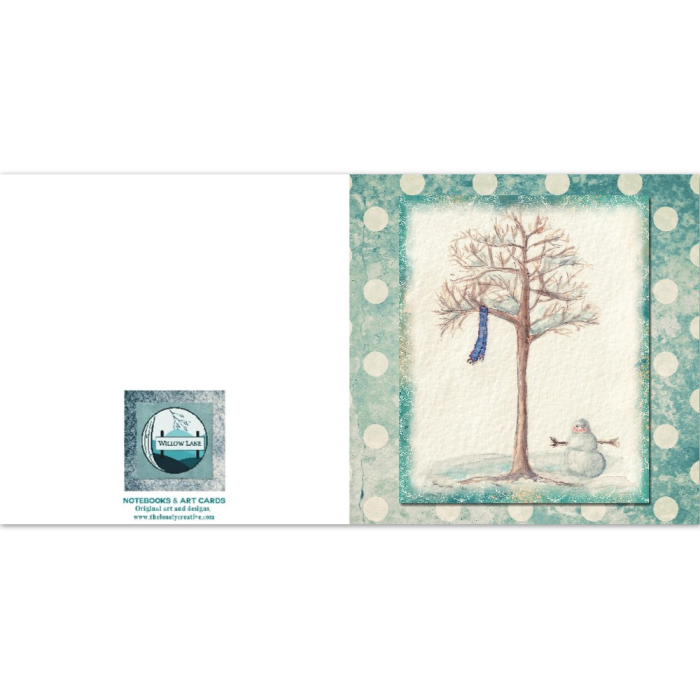 "Four Seasons: Winter" (US & CA): 10 Folded Cards (white envelopes) - Image 2
