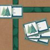 Gift Tags: “Folk Art Pines” - Image 2