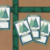 Gift Tags: “Folk Art Pines” - Image 3