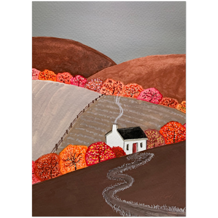 10 NOTELETS: “Country Autumn #2” - Image 2