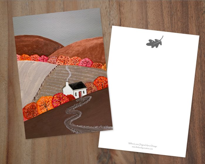10 NOTELETS: “Country Autumn #2”