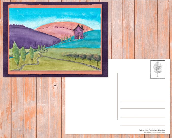 10 POSTCARDS (US & CA): “Welcome Home”