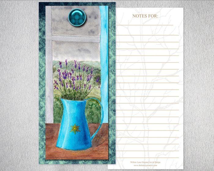 10 Bookmarks for Notetakers & Writers: “Lavender Jug”