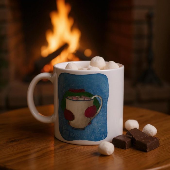 Ceramic Mug: "Mug Hug"