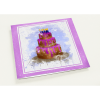 "Splashy Swirly Cake": 10 Folded Cards (white envelopes) - Image 5