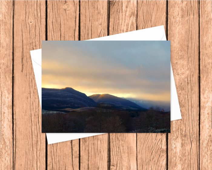 "First Glimpse" - The photograph : 10 Folded PHOTOGRAPHY Cards THREE SIZES (white envelopes)