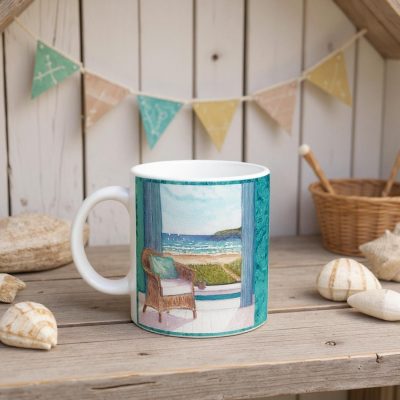 Ceramic Mug: "Sea View"