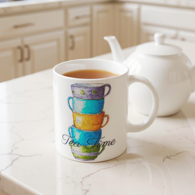Ceramic Mug: Tea Time