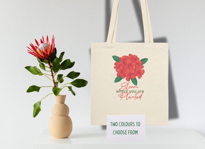 Tote Bag: "Rhododendron"