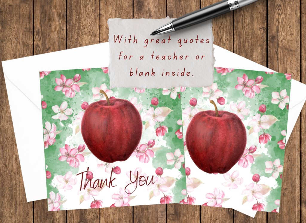 Three Versions to Choose From:

Two 'thank you' versions with an internal quote.




One plain version, blank inside.

(See the photos or scroll down for more information.)



NOT for the USA or CANADA
If sending to the USA or Canada, please choose the region specifically for you.