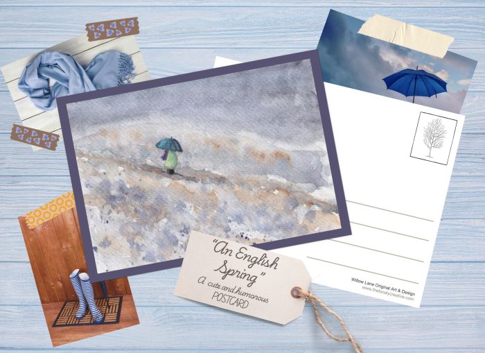 10 POSTCARDS (US &CA): “An English Spring”