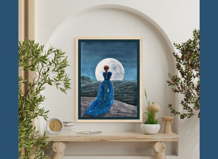 FRAMED Art Print: "The Universe Within"