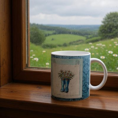 Ceramic Mug: "Gum Boots"