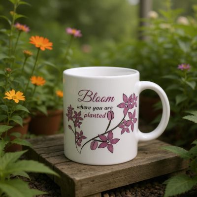 Ceramic Mug: "Bloom"